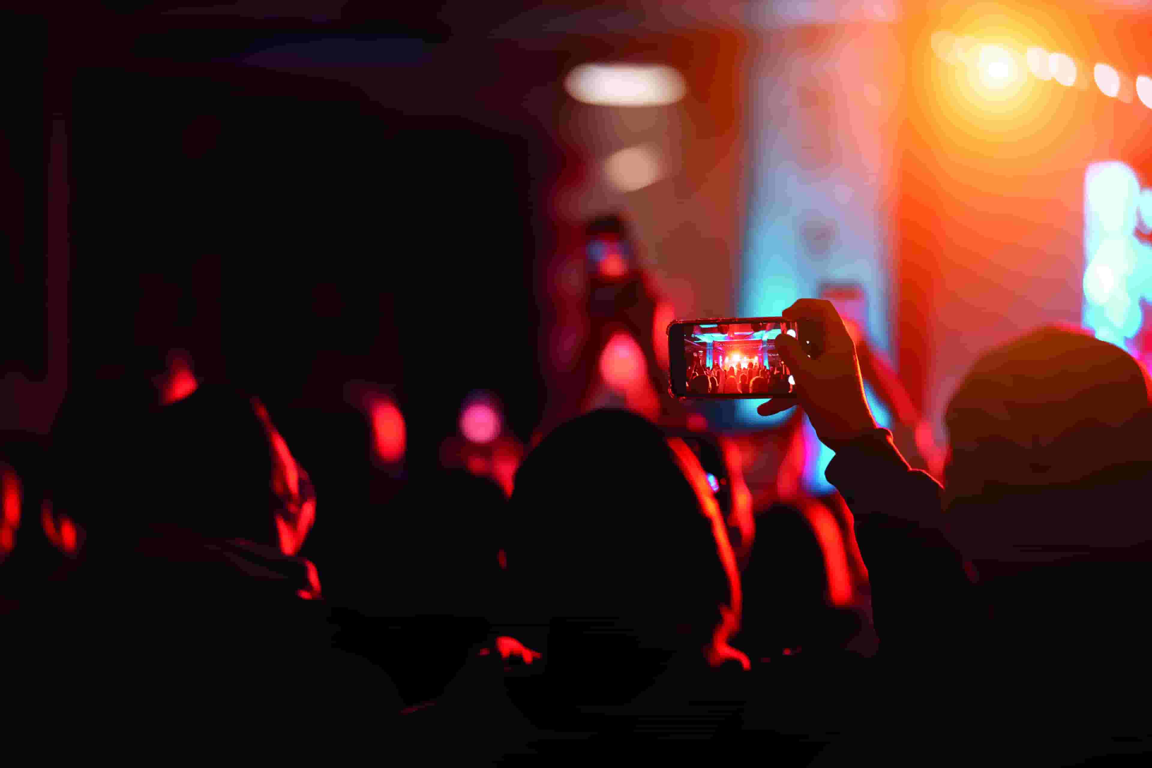 Crowd at an event