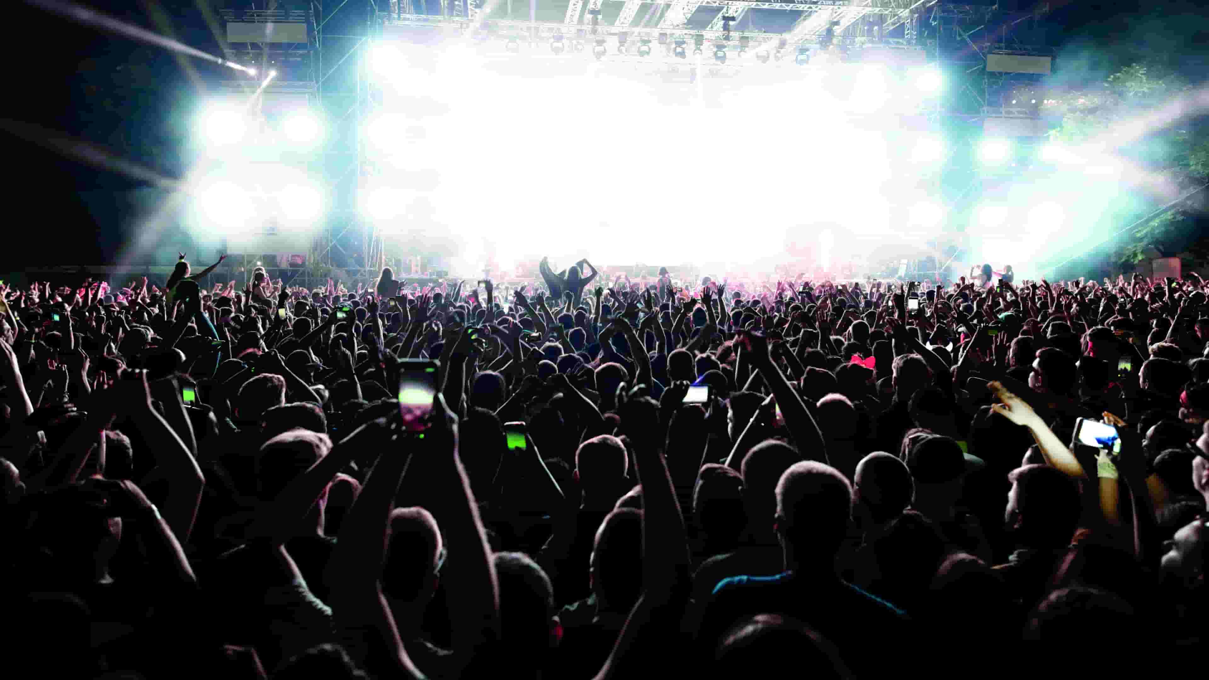 Crowd at an event