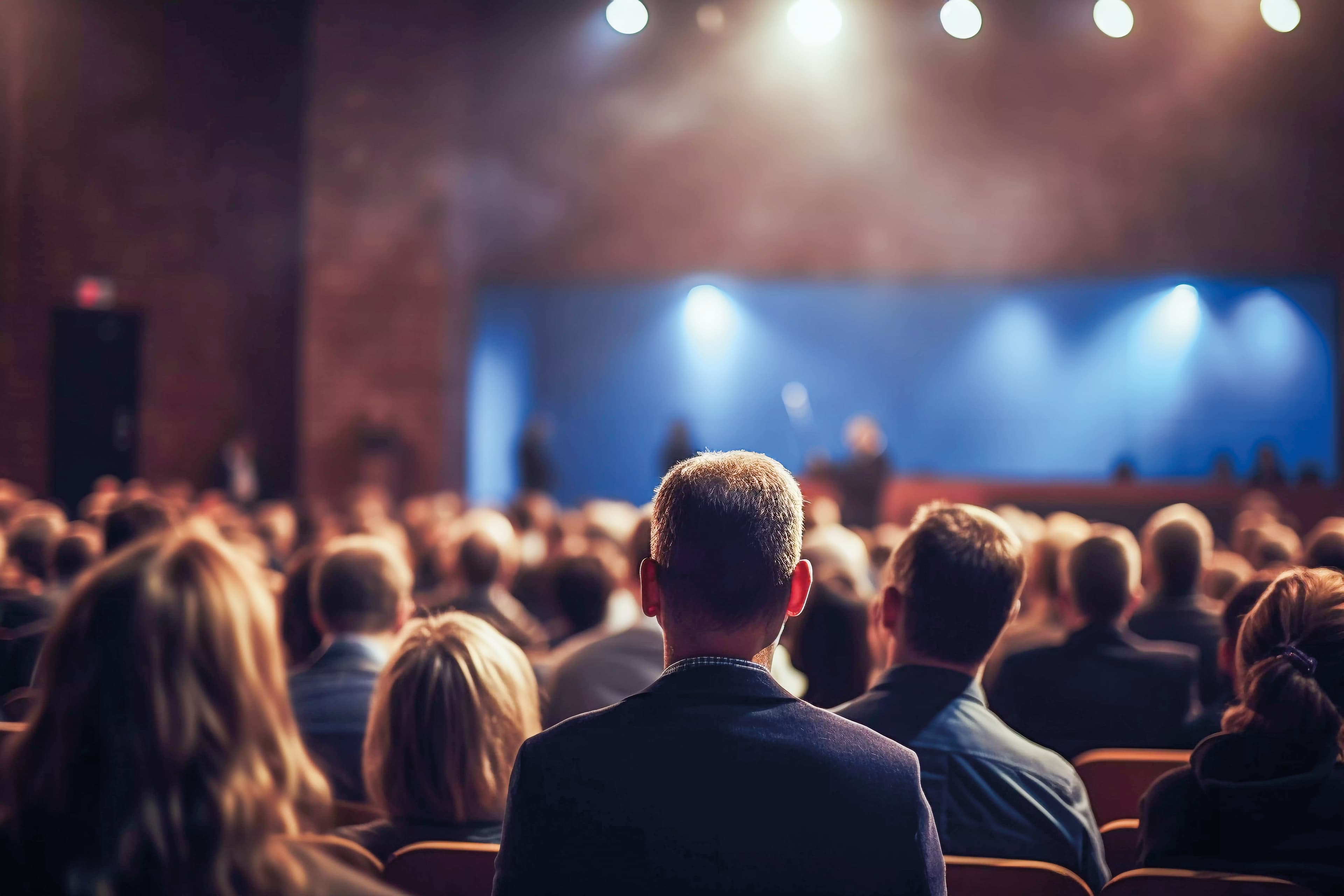 Crowd at an event