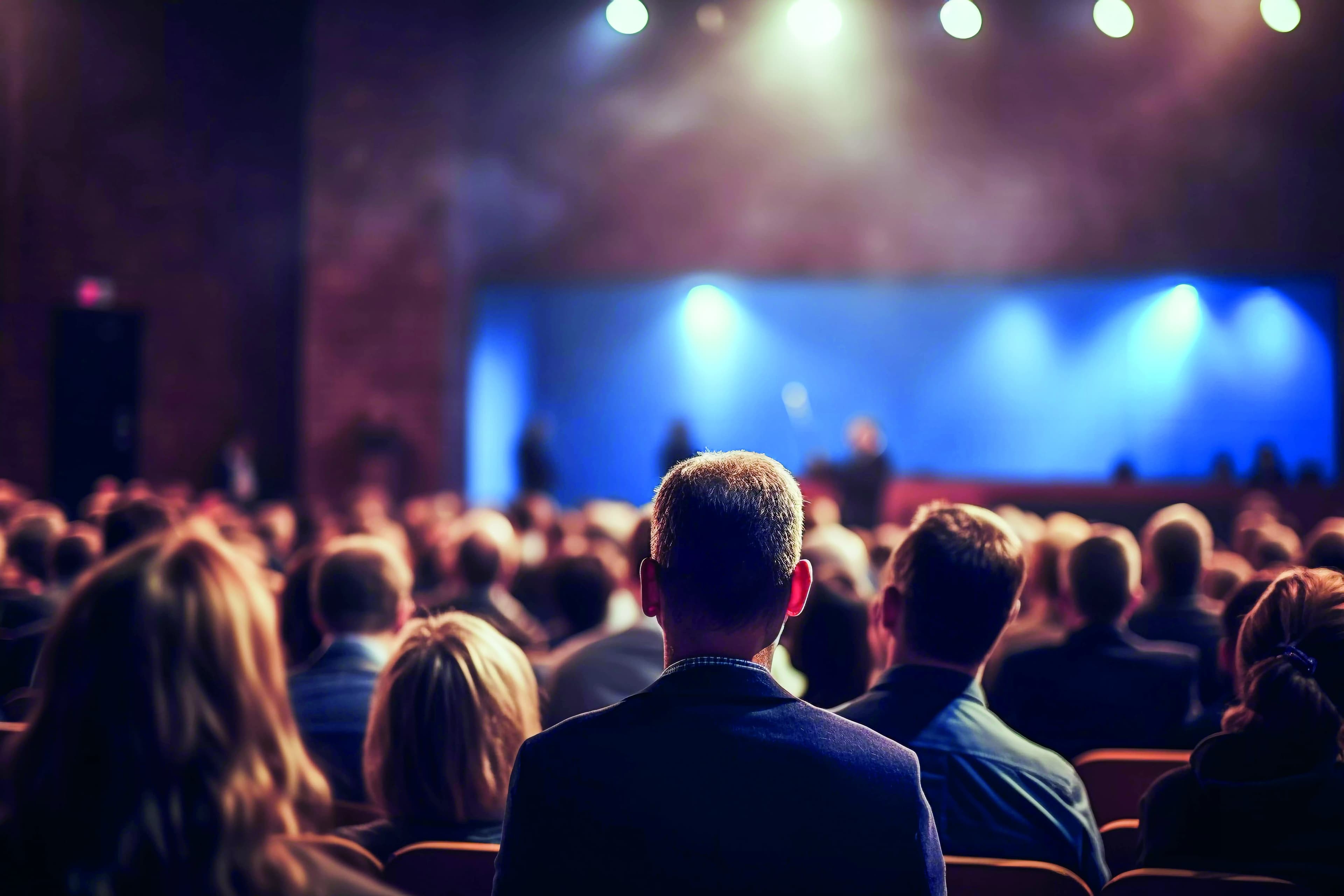 Crowd at an event