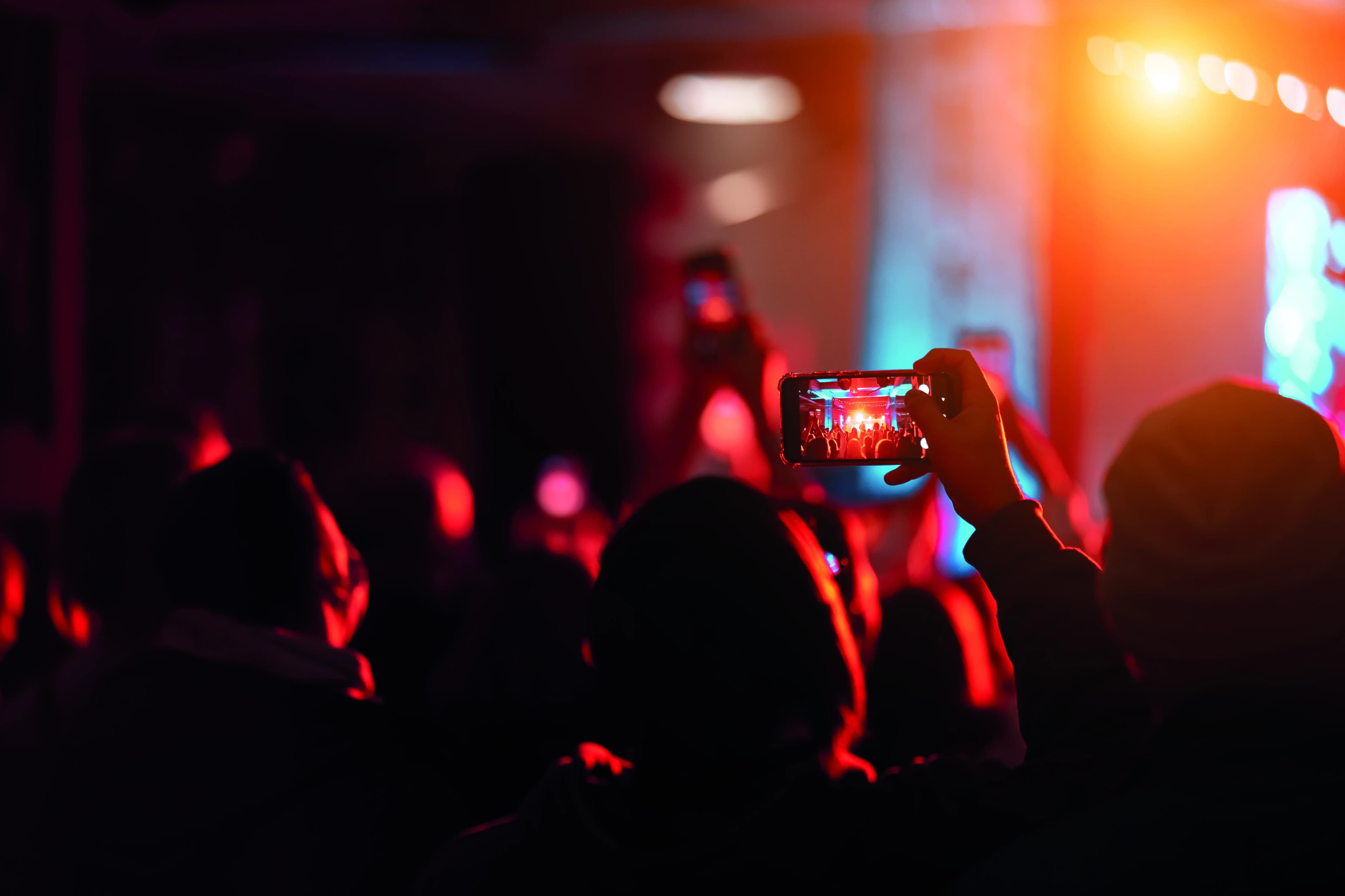 Crowd at an event
