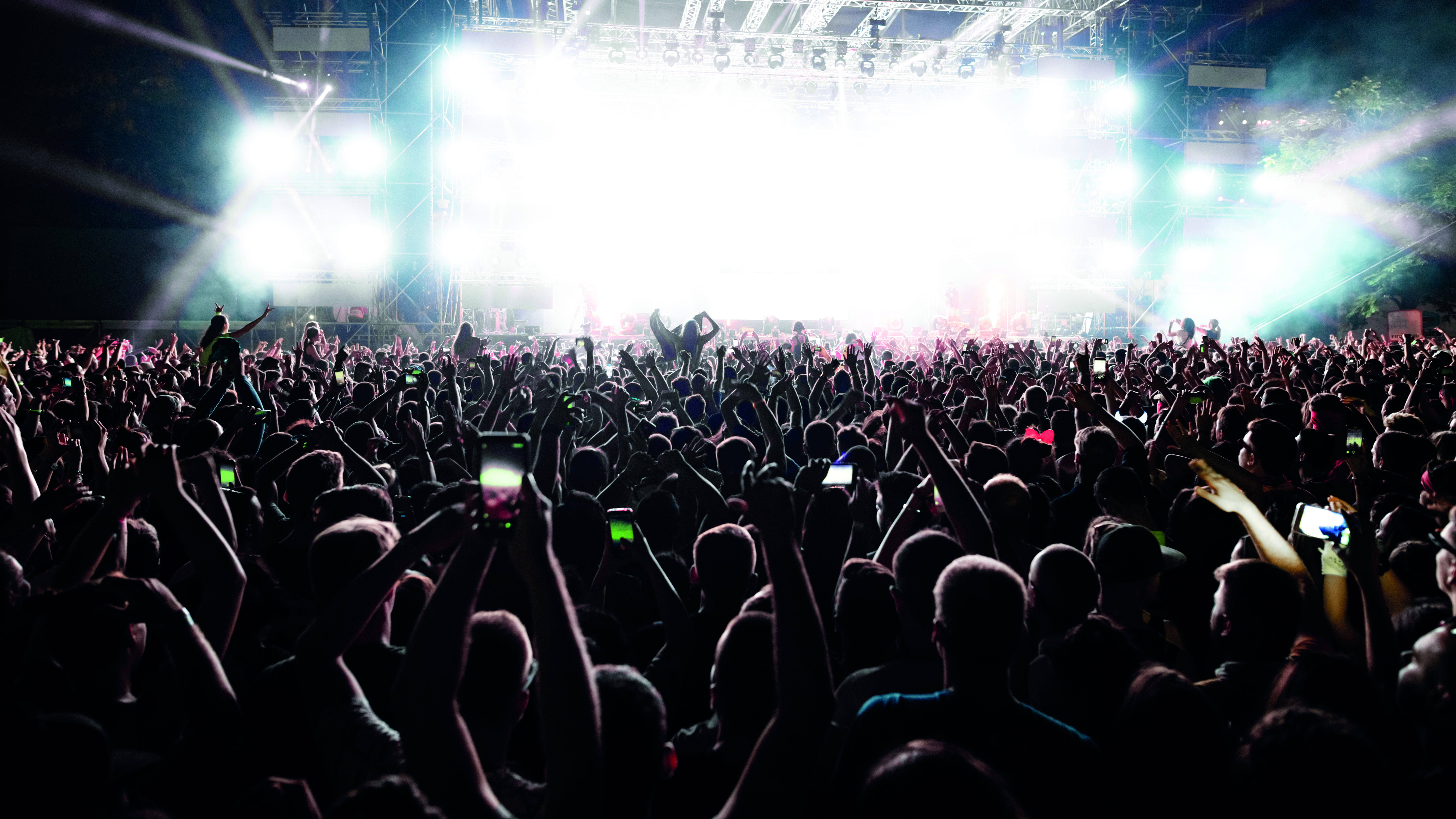 Crowd at an event