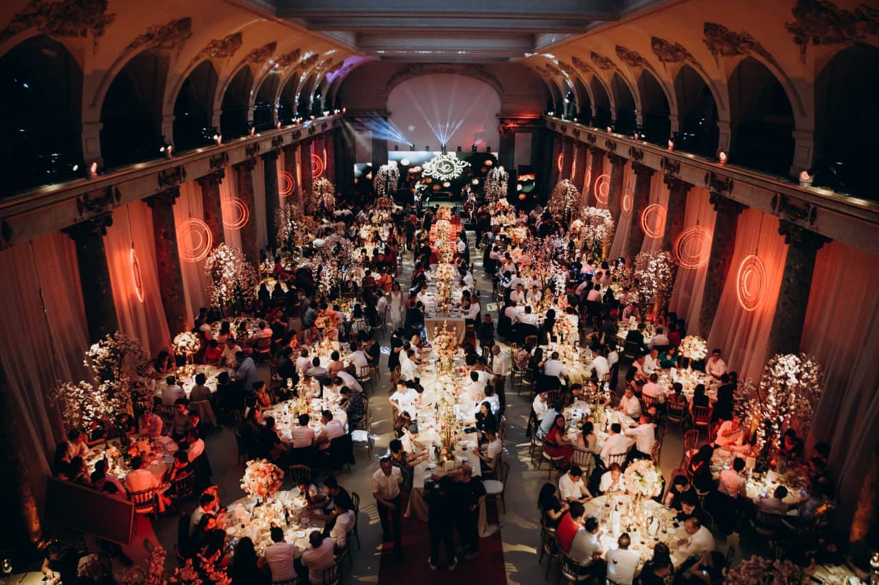 Crowd at an event